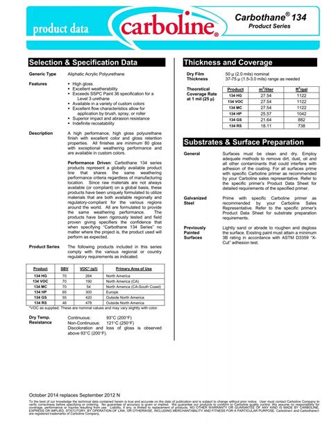 carbothane 133 lv|carboline 134 pds.